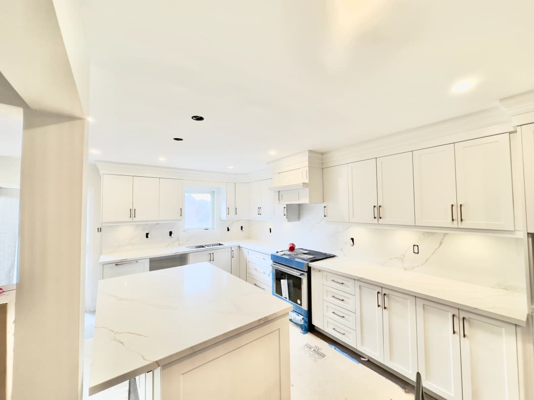Kitchen countertop project